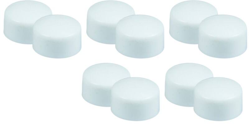 Viking Whiteboard Magnets White 0.8 kg bearing-capacity 10 mm Pack of 10