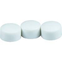 Niceday Whiteboard Magnets 10 mm White 1 x 1 cm Pack of 10
