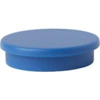 Viking Whiteboard Magnets 30 mm Blue 3 x 3 cm Pack of 10