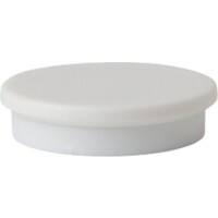Niceday Whiteboard Magnets White 3 x 3 cm Pack of 10