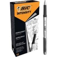 BIC Mark It CD Marker Fine Bullet Black Pack of 12