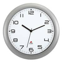 Alba Analog Wall Clock HORNEW M 30 x 5.5cm Silver Grey