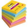 Post-it Super Sticky Notes 76 x 76 mm Rio De Janeiro Assorted Colours 6 Pads of 90 Sheets