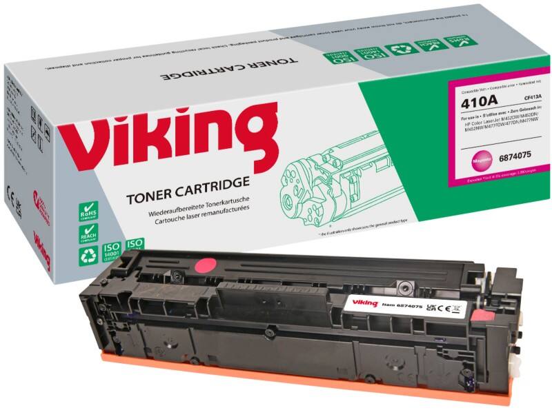 Viking 410A Compatible HP Toner Cartridge CF413A Magenta