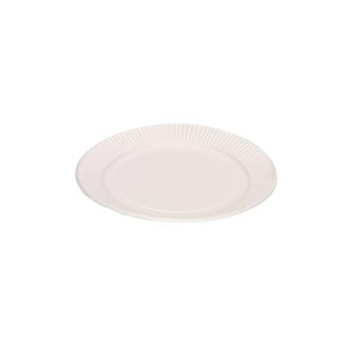 SEM Disposable Plates Paper 17cm White Pack of 100