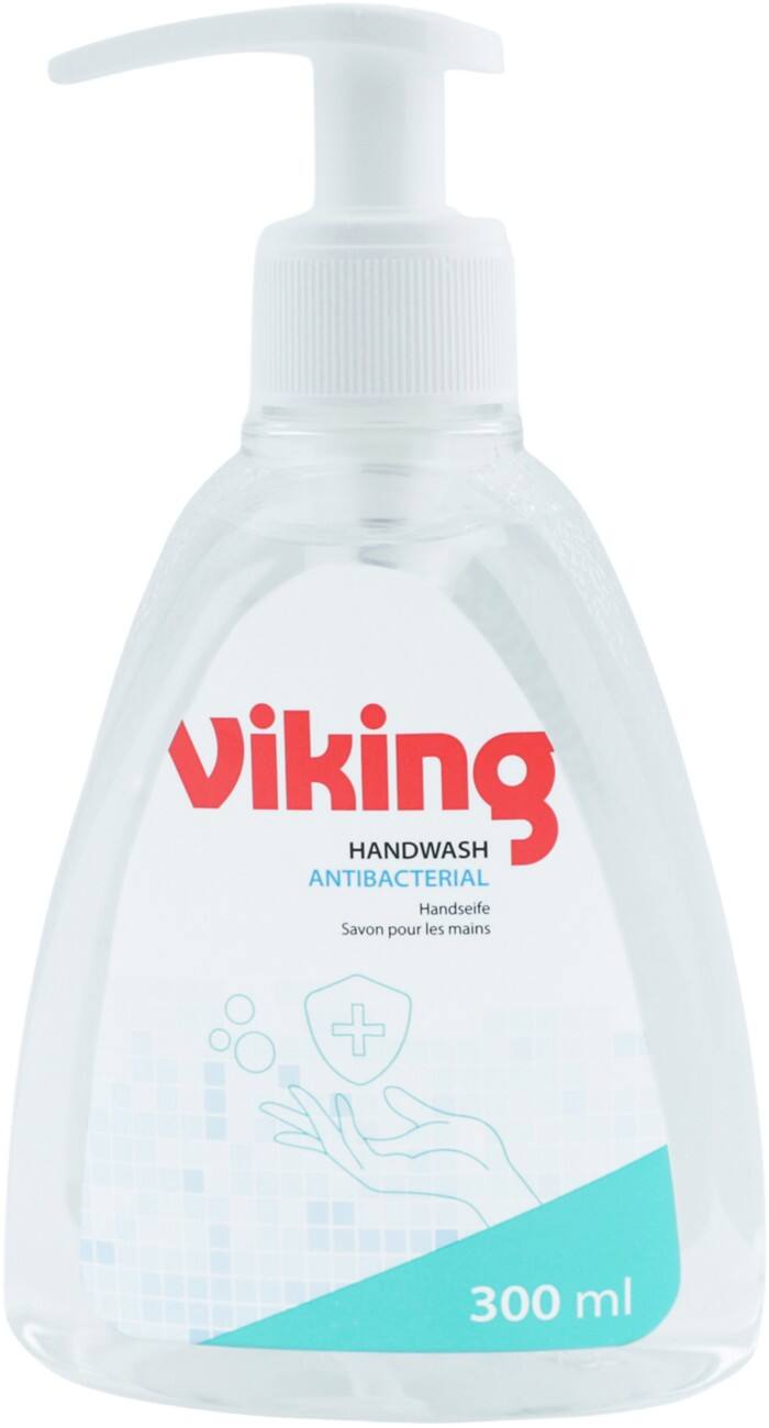 Viking Hand Soap Antibacterial Liquid Transparent 6881497 300 ml