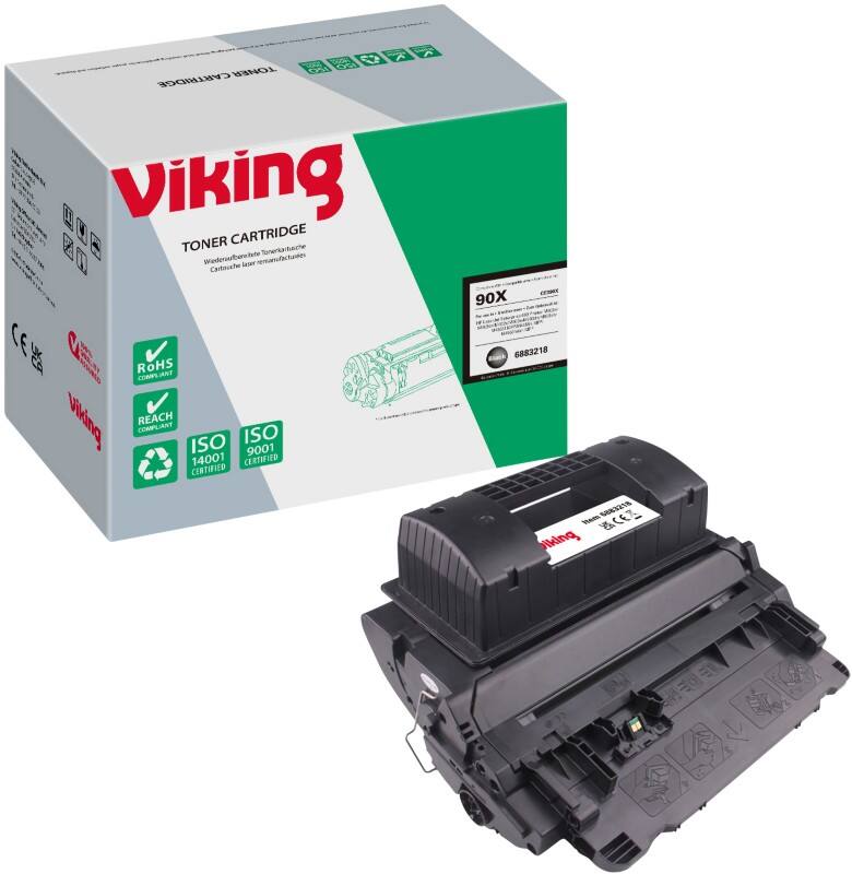 Viking 90X Compatible HP Toner Cartridge CE390X Black