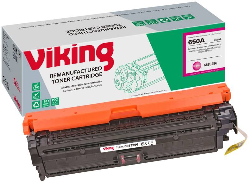 Viking 650A Compatible HP Toner Cartridge CE273A Magenta