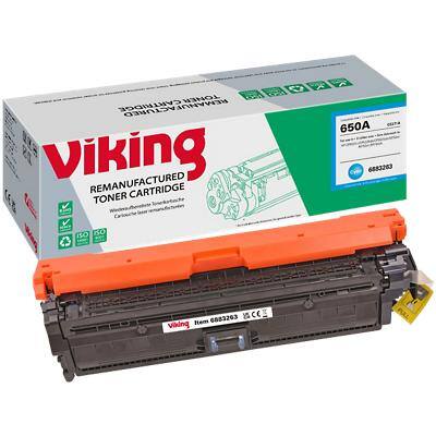 Viking 650A Compatible HP Toner Cartridge CE271A Cyan