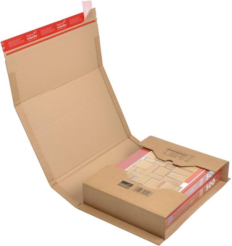 ColomPac Shipping Box Cardboard 280 (W) x 388 (D) x 100 (H) mm Brown Pack of 20