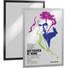 DURABLE Display Frame DURAFRAME Poster A2 Silver