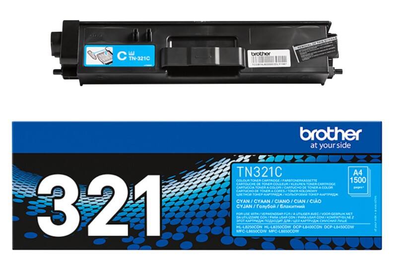 Brother TN-321C Original Toner Cartridge Cyan