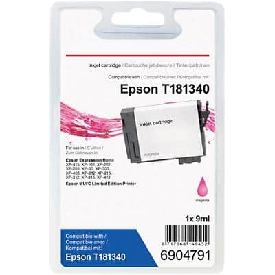 Viking 18XL Compatible Epson Ink Cartridge C13T18134012 Magenta