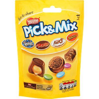 Nestlé Pick and Mix Sharing Bag Sweets 107 g