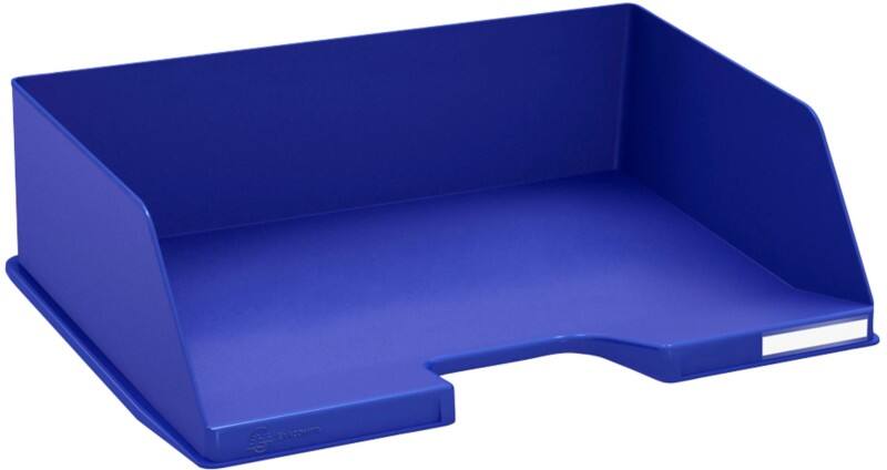 Exacompta Letter Tray Maxi Combo Landscape Blue 36.5 x 25.5 x 10.3 cm