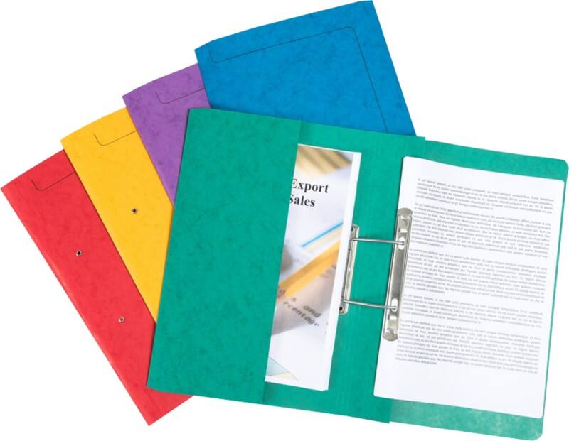 Europa Spiral File Assorted Manila 2 Packs of 5