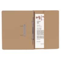 Guildhall Spiral File Foolscap Buff Manila 315 gsm Pack of 25