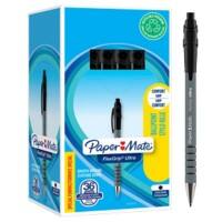 PaperMate FlexGrip Ultra Ballpoint Pen 1 mm Black Non Refillable Pack of 36