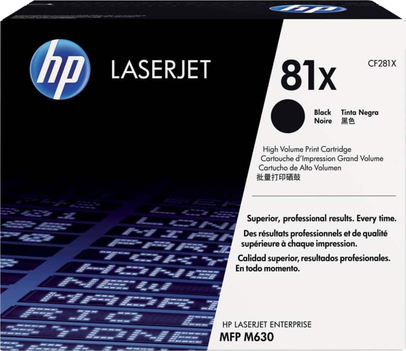 HP 81X Original Toner Cartridge CF281X Black