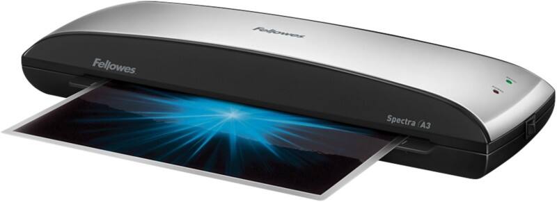 Fellowes Spectra 47 x 16.2 x 7.8 cm A3 Laminator 300 mm/min. 4 min warm-up period 125 microns