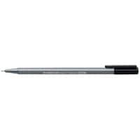 Staedtler Triplus 334 Fineliner Pen Fine 0.3 mm Black Pack of 10