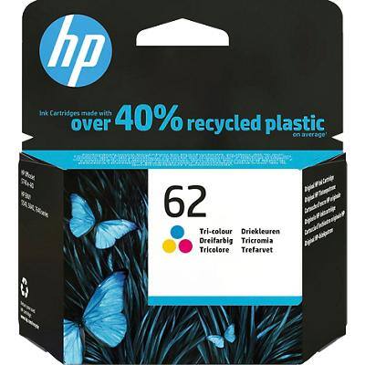 HP 62 Original Ink Cartridge C2P06AE Cyan, Magenta, Yellow