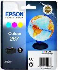 Epson 267 Original Ink Cartridge C13T26704010 Cyan, Magenta, Yellow