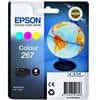 Epson 267 Original Ink Cartridge C13T26704010 Cyan, Magenta, Yellow