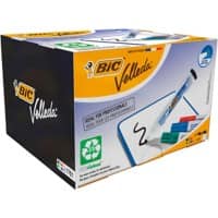 BIC Drywipe  Velleda 1701 Whiteboard Marker Bullet  Pack of 48