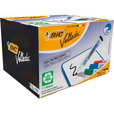 BIC Whiteboard Marker Velleda 1701 Bullet Pack of 48