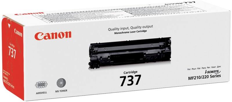 Canon 737 Original Toner Cartridge Black