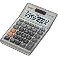 Casio Desktop Calculator MS-120BM 12 Digit Display Silver