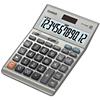 Casio Desktop Calculator 12 Digit Display Silver Battery, Solar DF-120BM