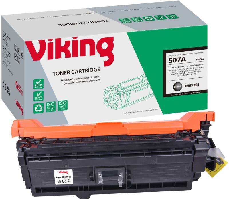 Viking 507A Compatible HP Toner Cartridge CE400A Black