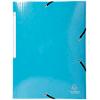 Exacompta 3 Flap Folder Iderama Maxi A4+ Turquoise Cardboard 24 x 0.2 x 32 cm