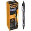 BIC Gel-ocity Quick Dry Rollerball Pen Medium 0.4 mm Black Pack of 12