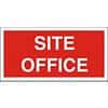 Site Sign Site Office Fluted Board 20 x 40 cm