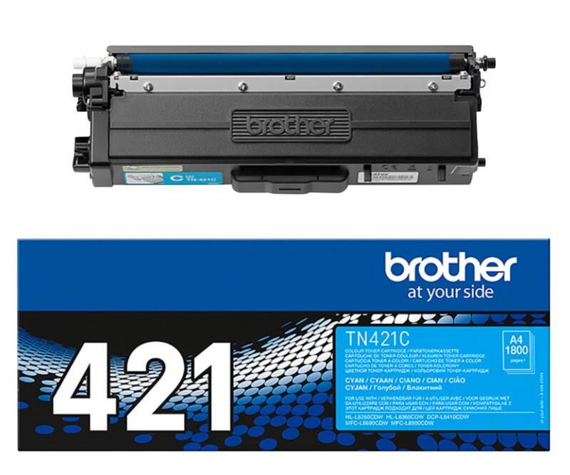 Brother TN-421C Original Toner Cartridge Cyan