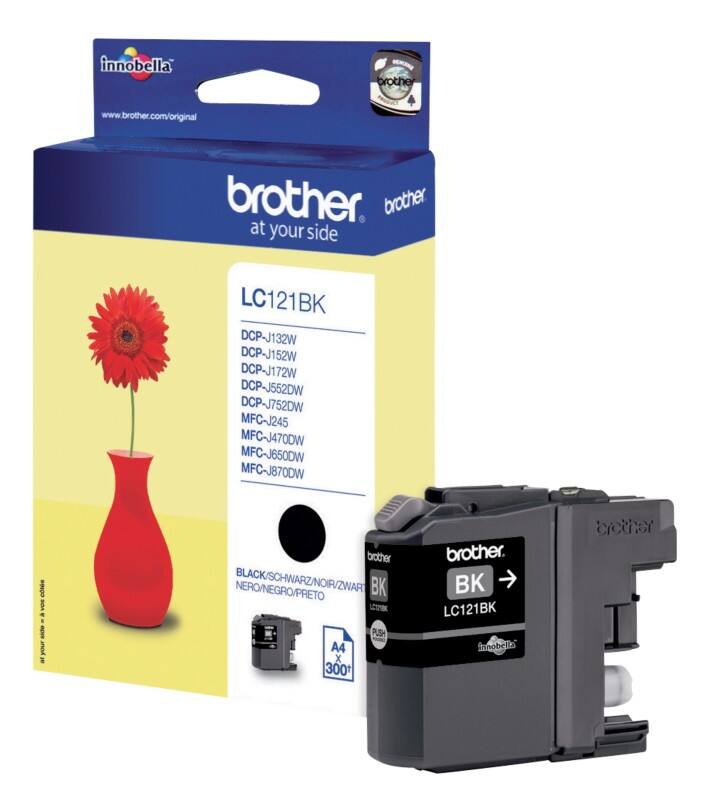 Brother LC121BK Original Ink Cartridge Black