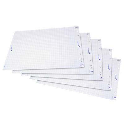 Legamaster Squared Flipchart Pad Perforated 980 x 650mm 80 gsm 20 Sheets Pack of 5