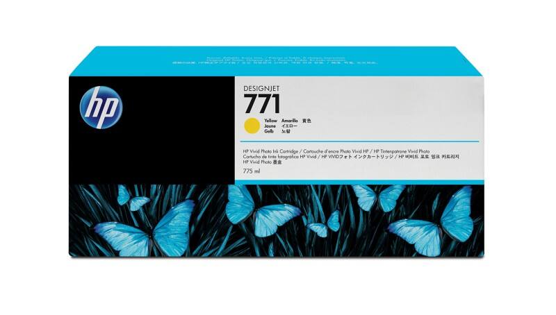 HP 771C Original Ink Cartridge B6Y10A Yellow