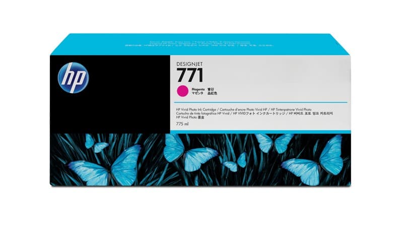 HP 771C Original Ink Cartridge B6Y09A Magenta