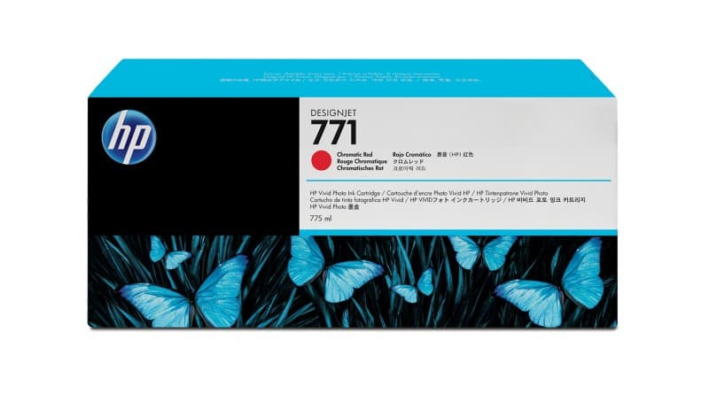 HP 771C Original Ink Cartridge B6Y08A Red