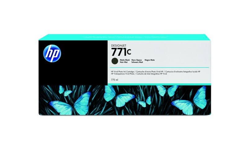 HP 771C Original Ink Cartridge B6Y07A Matte Black