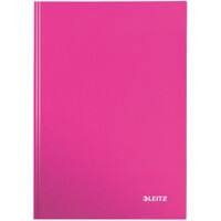 Leitz WOW Notepad A5 Ruled Casebound Cardboard Pink 160 Pages