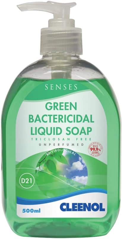Cleenol Hand Soap Liquid Green 77028 500 ml