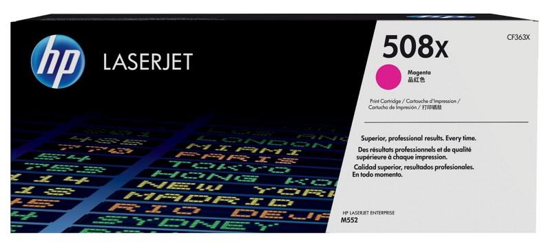 HP 508X Original Toner Cartridge CF363XC Magenta