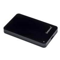 Intenso 2 TB External Portable Hard Drive Memory Case USB 3.0 Black