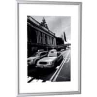 Paperflow Wall Mountable Picture Frame A4 217 x 304 mm Silver