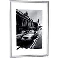 Paperflow Wall Mountable Picture Frame A4 217 x 304 mm Silver